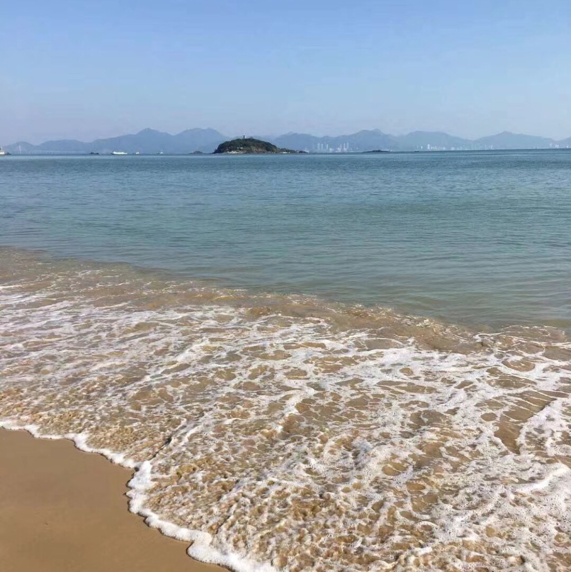 惠州霞涌泡泡海黄金海岸高楼层海景房看海看日出