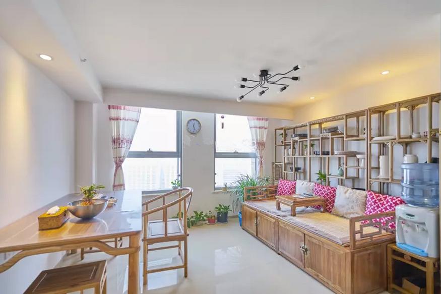 复式投影茶两室两卫房【可乐小窝公寓】西溪未来科技城/浙大紫金港/地铁荆长站美食街