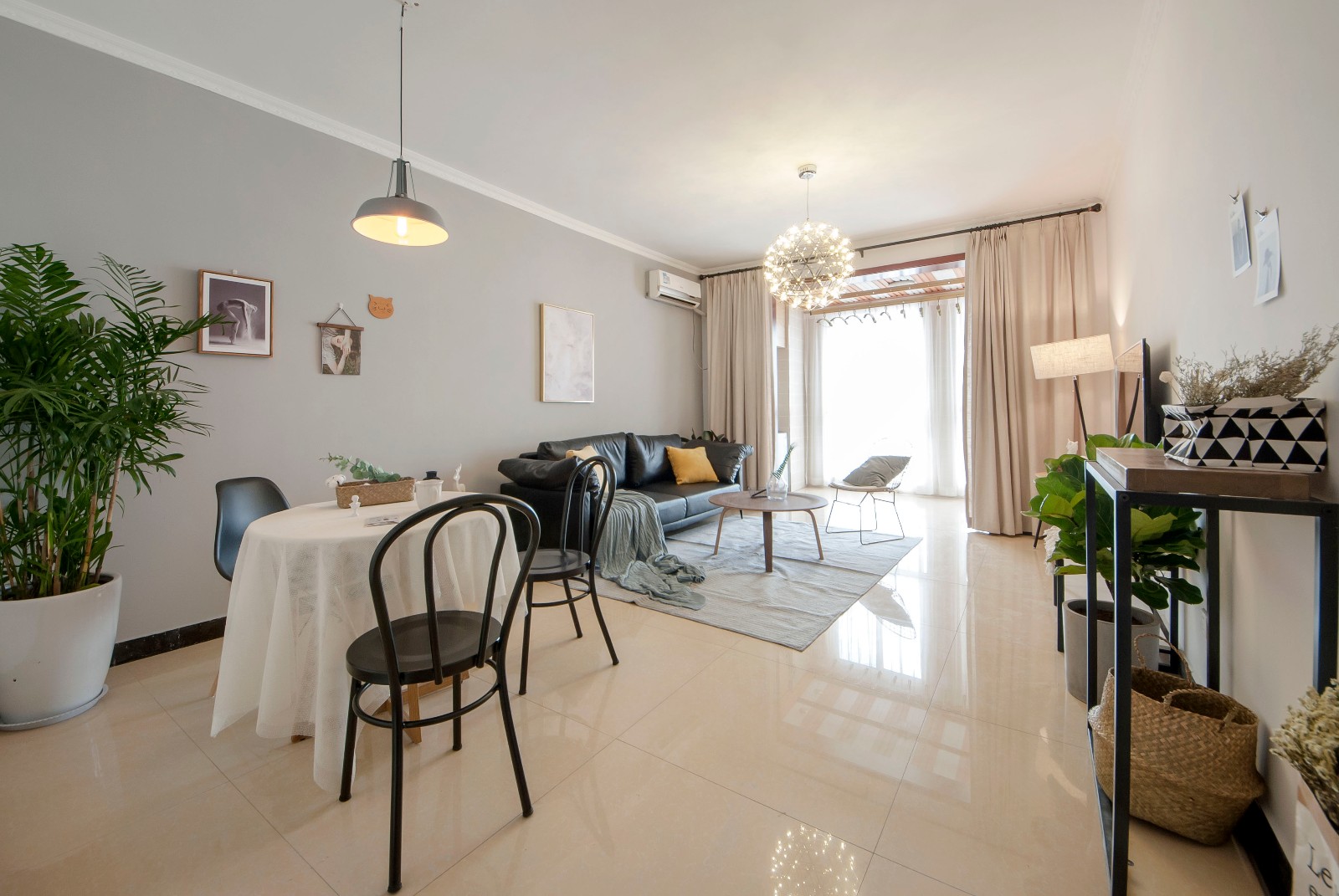 (可月付)【简约风】两居/近地铁口/钟楼鼓楼/回民街