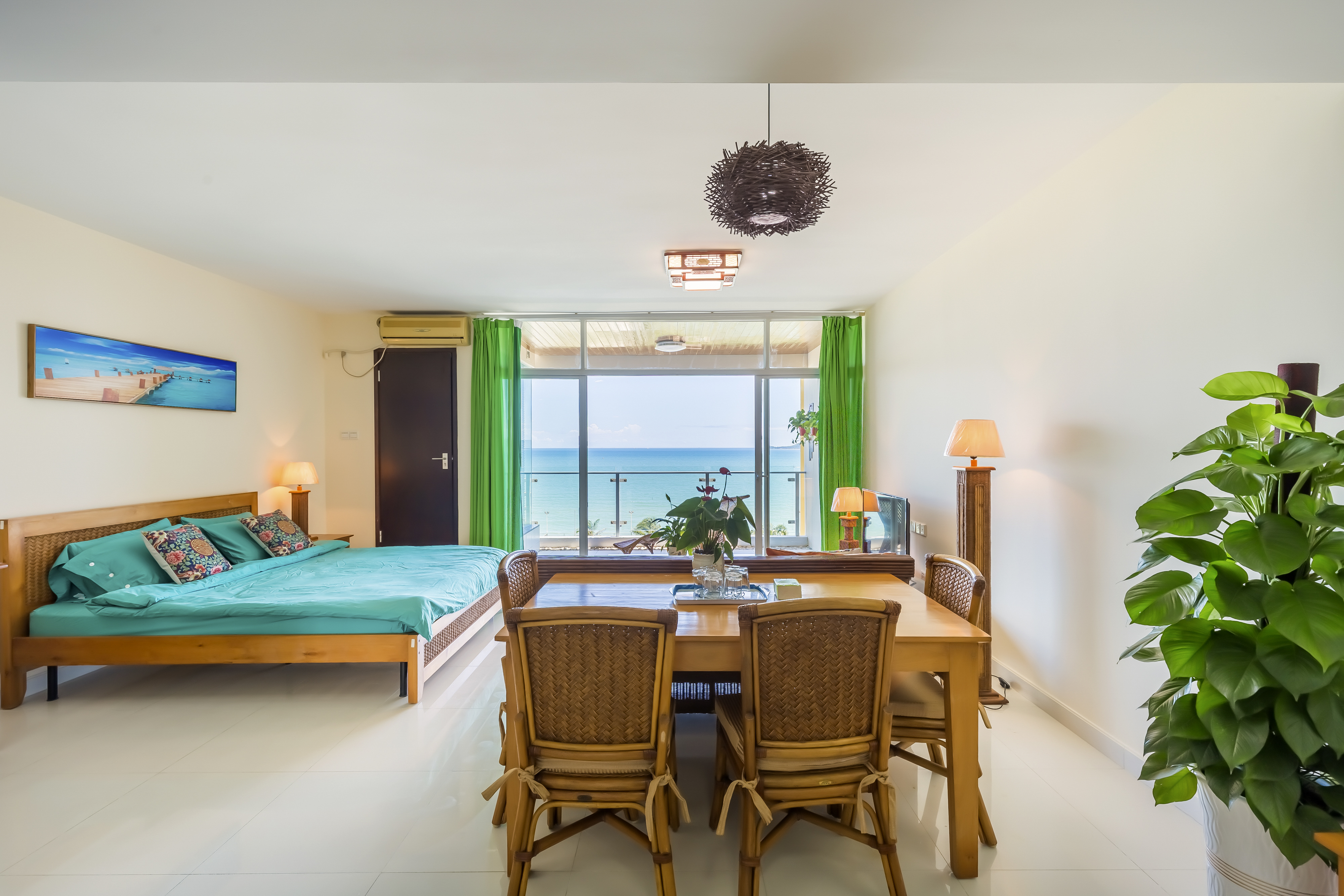 三亚湾1房2卫1厨(5天免费接机)