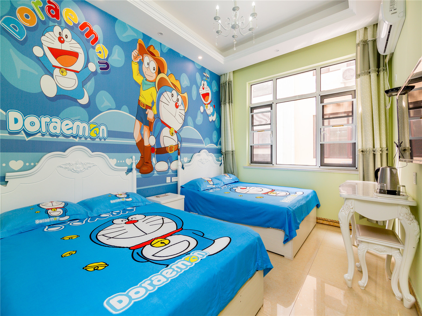 北戴河刘庄步行7分钟到海边双大床房