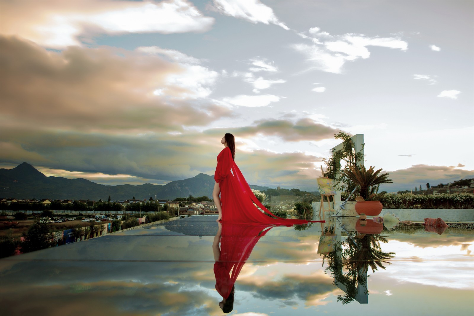 🏅️连住接机或接站🌸初心大床房🌸空调投影🌸摩洛哥天台打卡拍照🌸近停车场