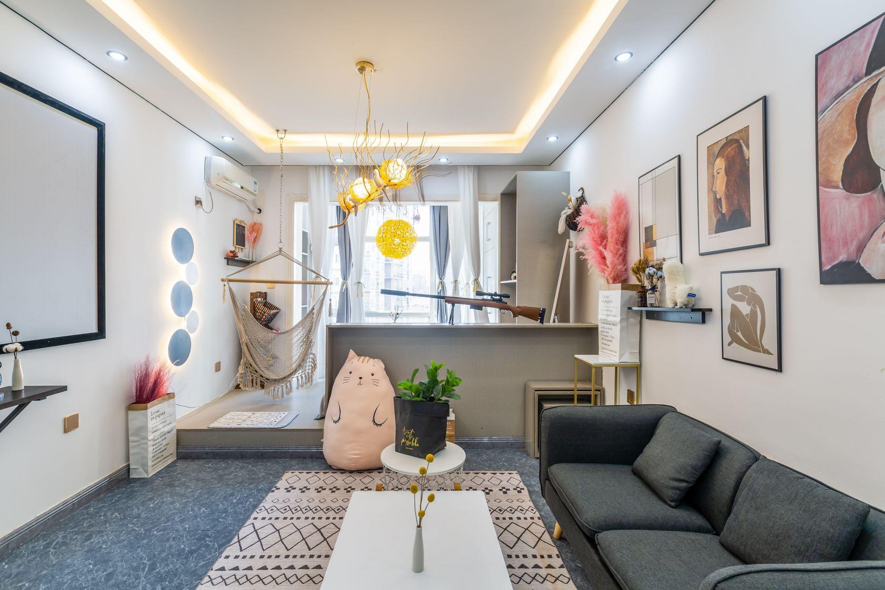 『摩羯座』中央大街 极米投影 百寸高抗光幕布 波西米亚风 送给你的cp 在繁华的城市里一处宁静/可月