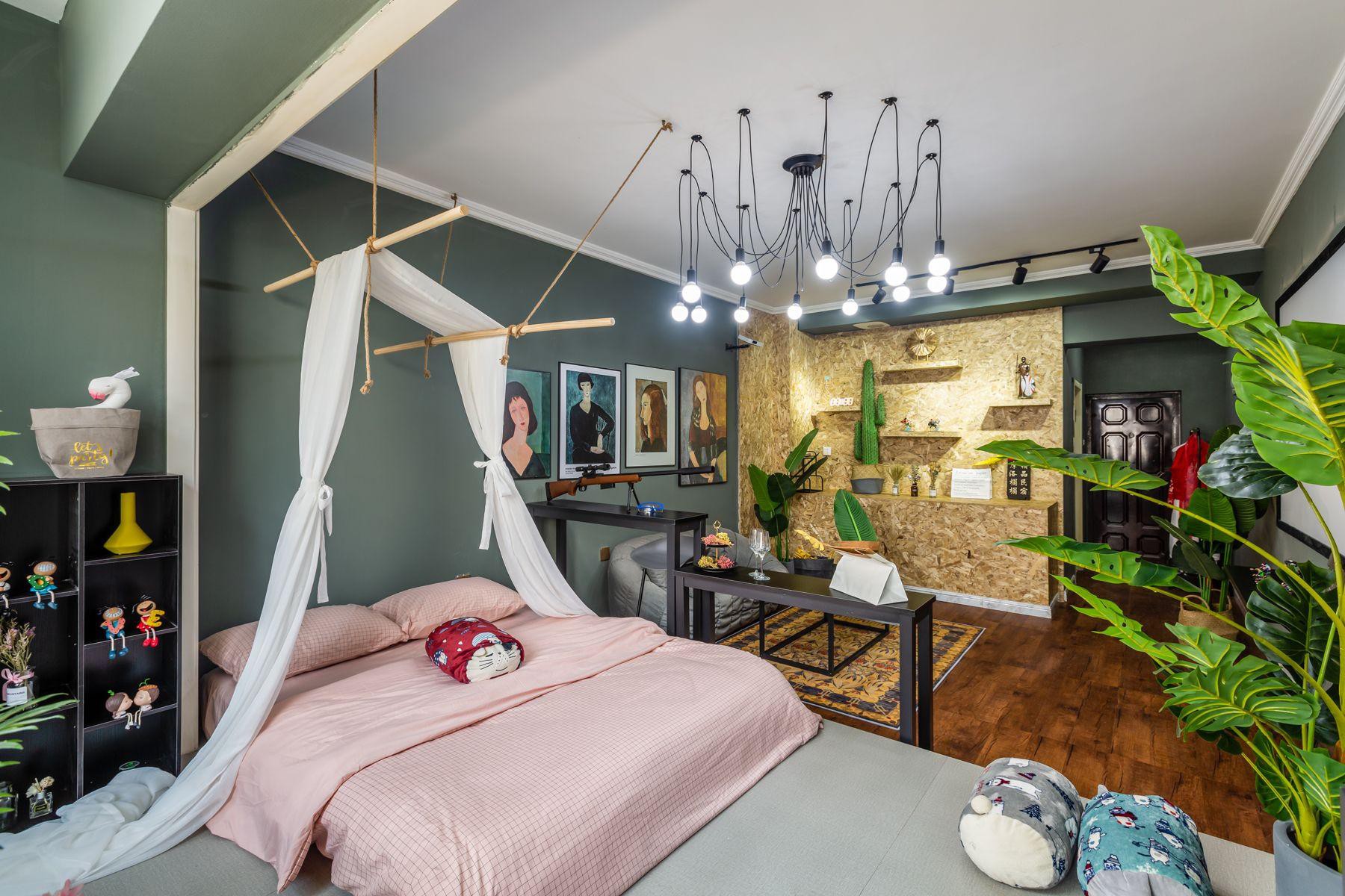 『摩洛榻榻』 中央大街 一处私人会馆 强烈对比色彩 品牌超清120寸巨幕投影惬意榻榻米 我喜欢的风格