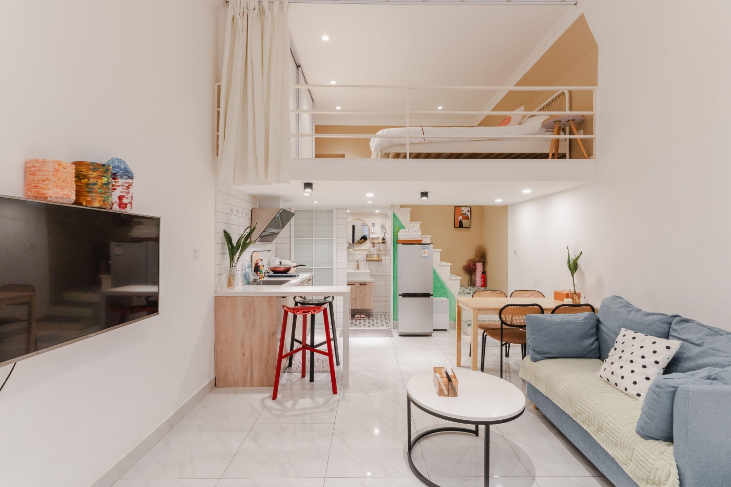 醒家民宿479 人民广场长征医院 南京路温馨四人房