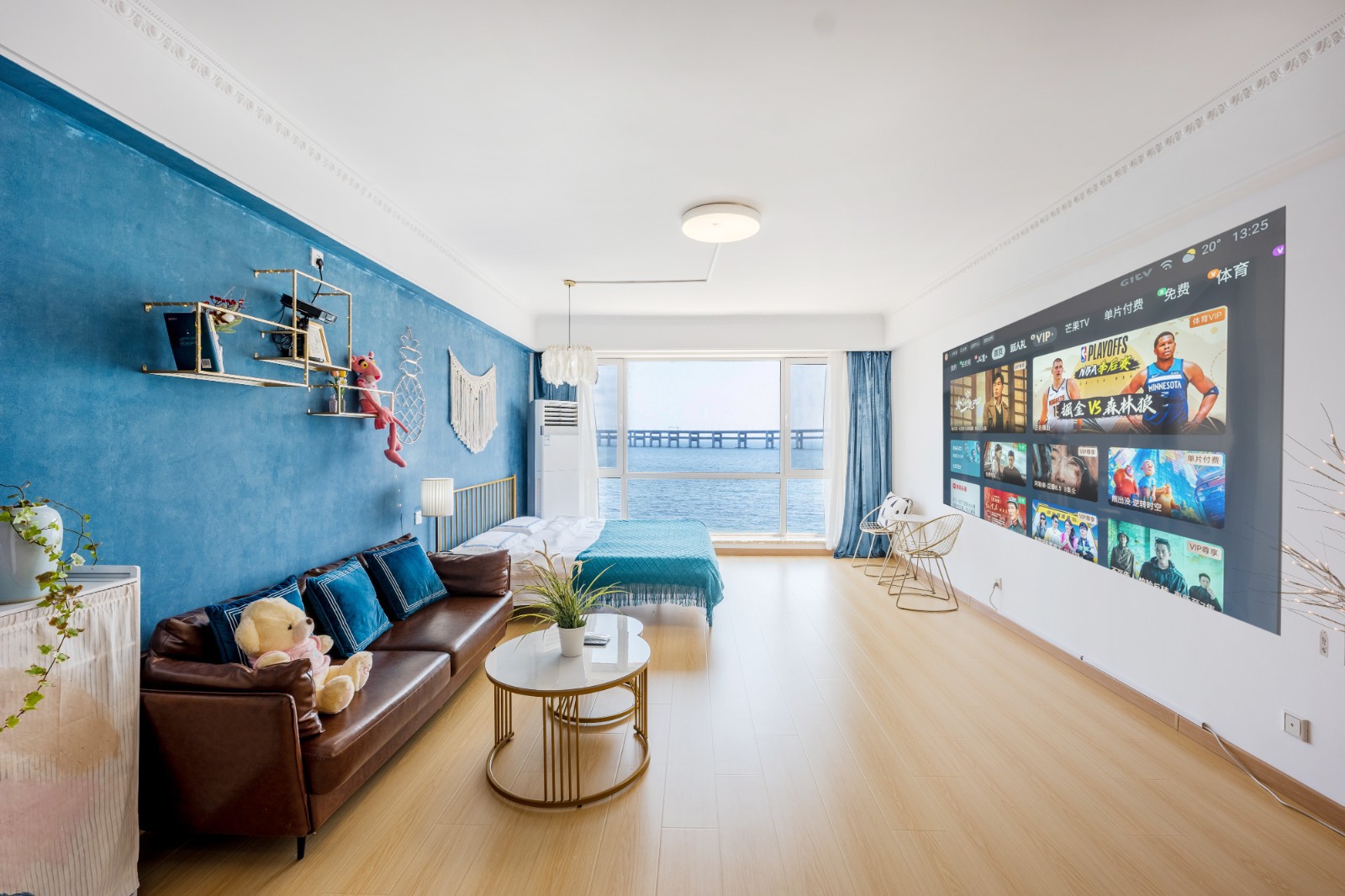 蓝天星海 大海舒适现代风四居住宅