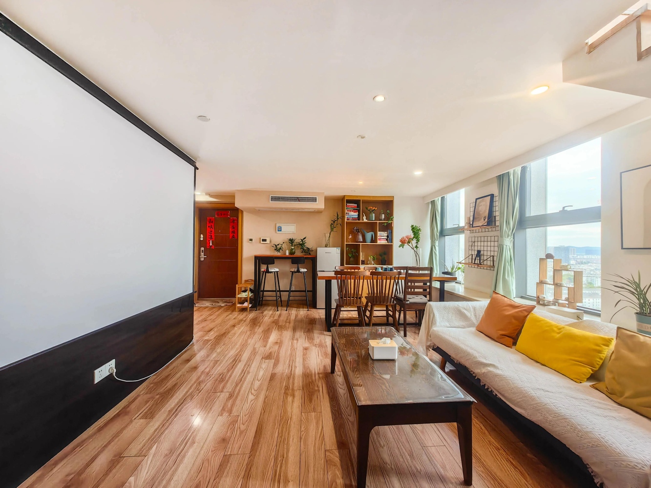 近平江路/拙政园/观前街 地铁口复式loft 豪华3房2卫投影套房