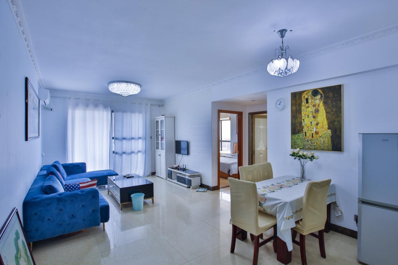 【人鱼@蓝色海洋@精装海景两房】近银滩，近码头，近侨港，所见即所得。