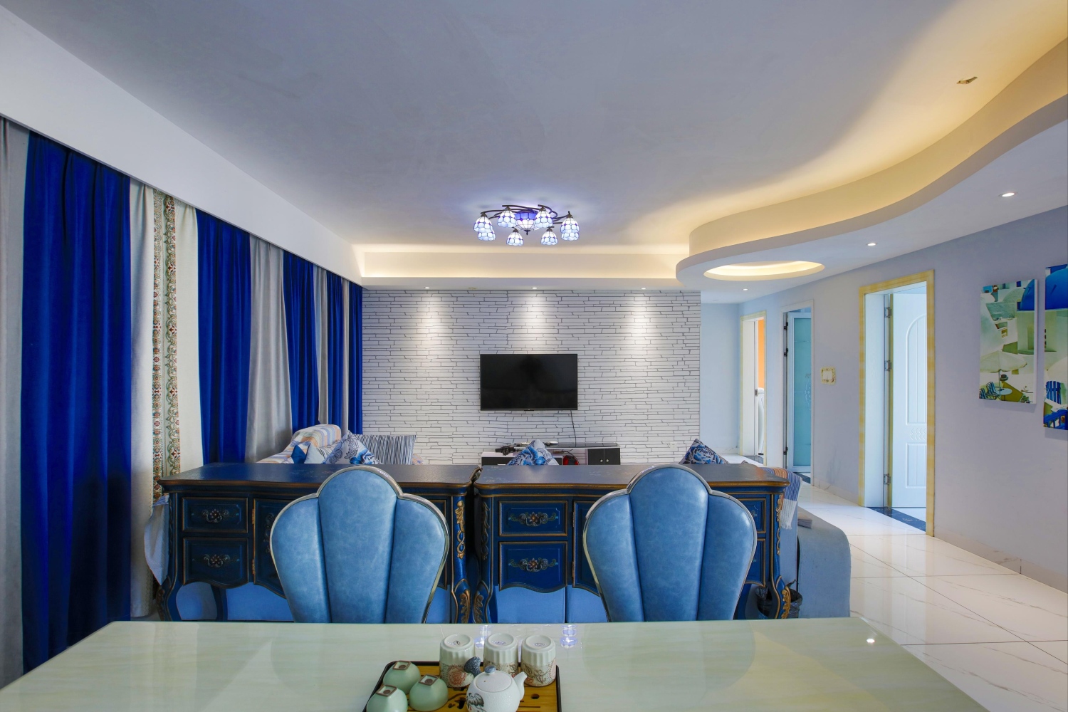 近海/大都金沙湾/三房两卫/精装/舒雅·3卧/可住6人·办公空间/