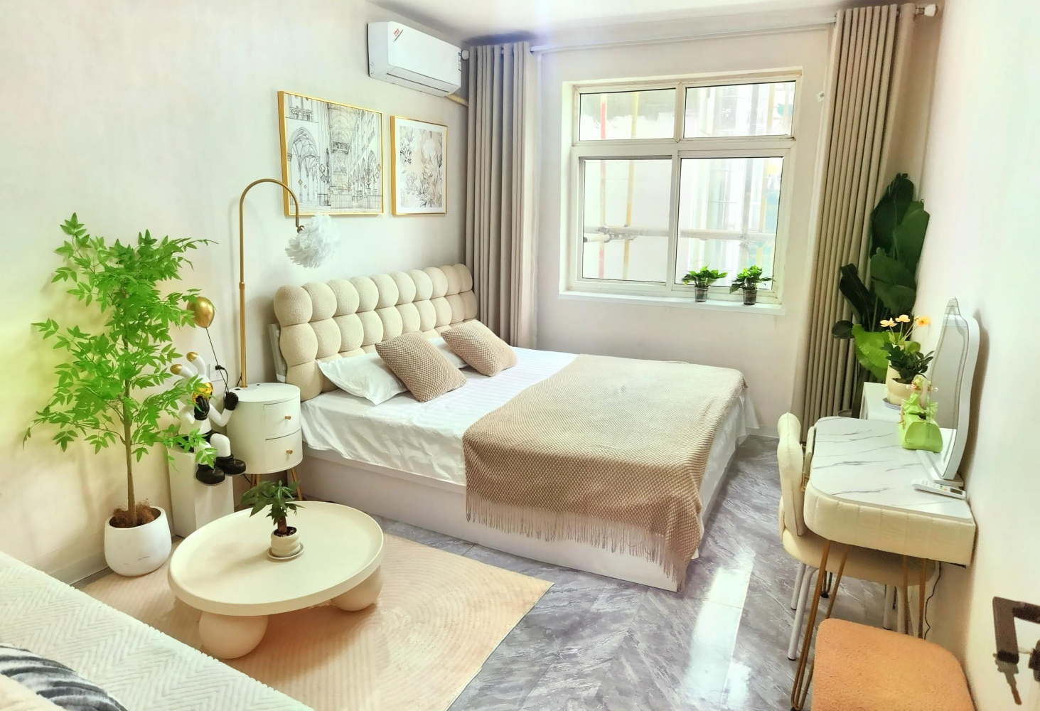 遇见青岛 奶油风温馨舒适三居室