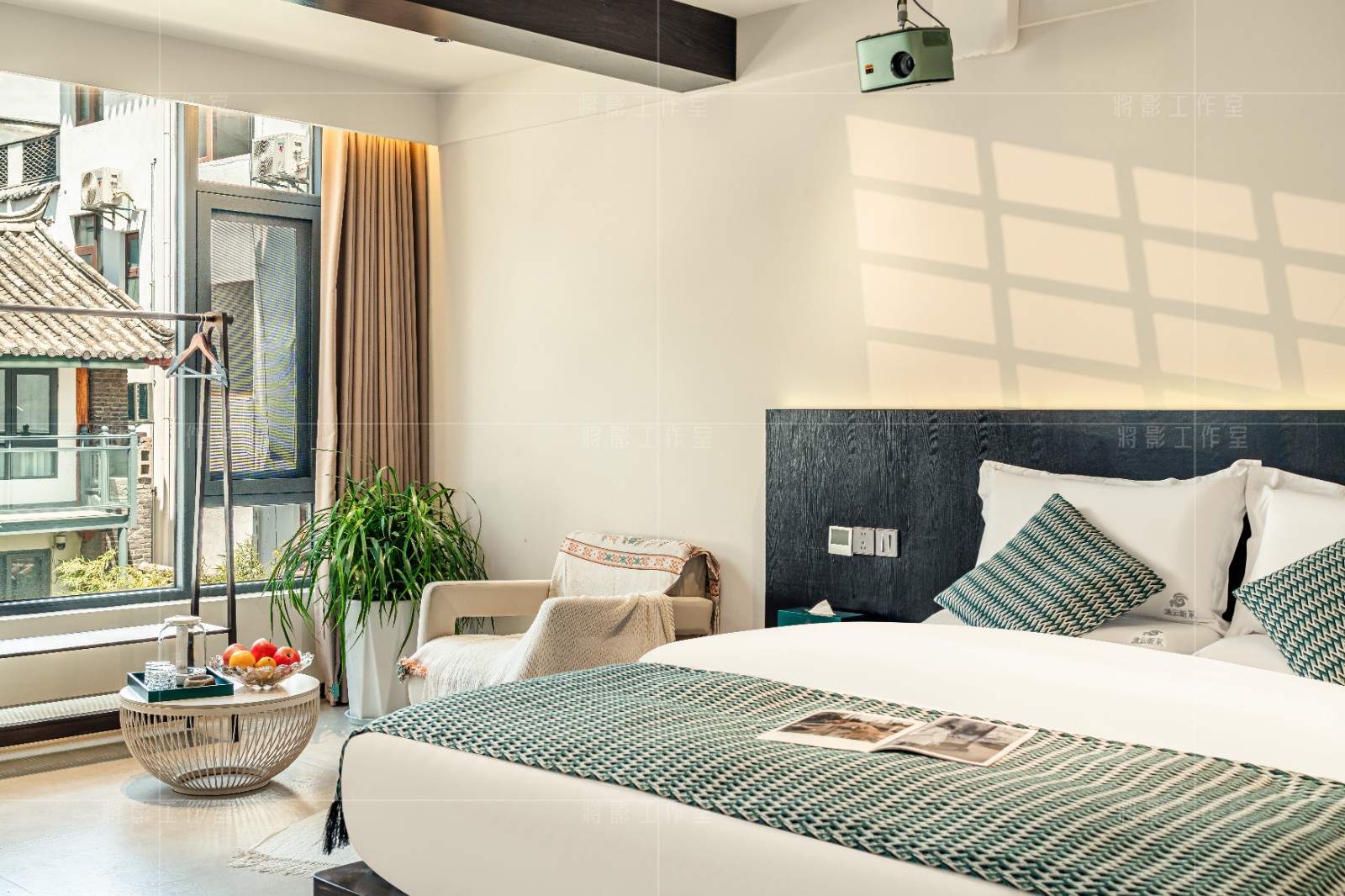 🏅️沐云4间组合房住8人🌸空调浴缸🌸投影🌸摩洛哥天台打卡拍照🌸近停车场