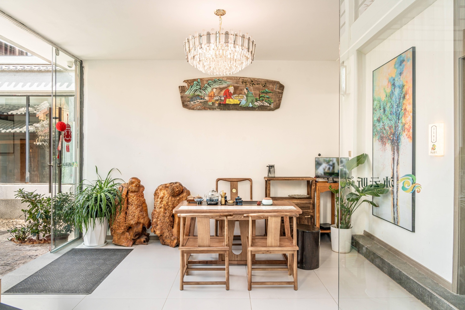 连住两晚接机/接站/免费停车❀溪山双床房❀空调浴缸投影❀近丽江古城南门忠义市场❀雪山抢票❀管家服务