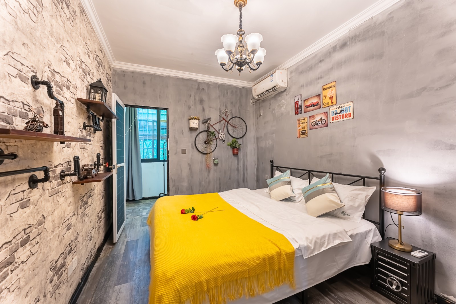 【水调歌头】步行西湖/高清投影/工业复古风/2室3床