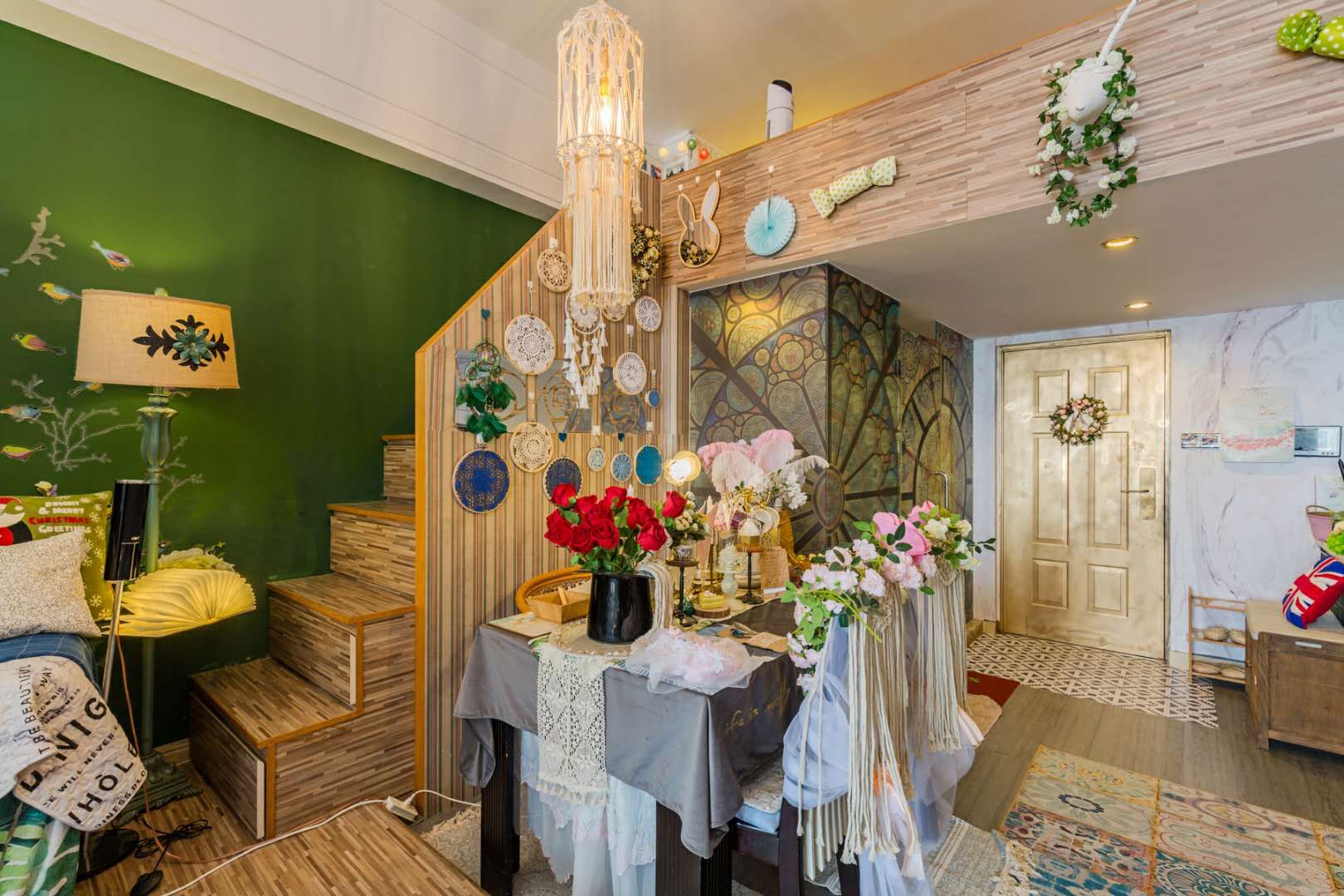 (朵依理想舍)城市中心浴缸loft小复式近海边情侣路/日月贝/公交直达拱北和长隆