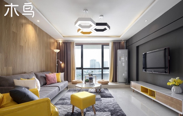 金鸡湖夜景 文艺 house 科文摩天轮 三室两厅