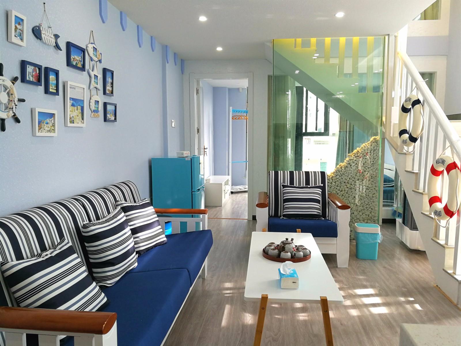 海边人家地中海复式三居公寓