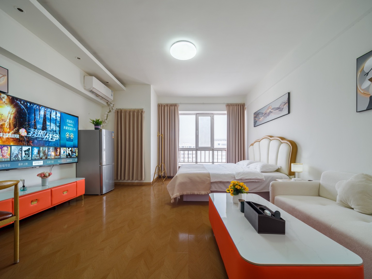 西安路/兴工街/地铁站口/福佳新天地/近星海广场/圣亚海洋/密码门锁/可做饭