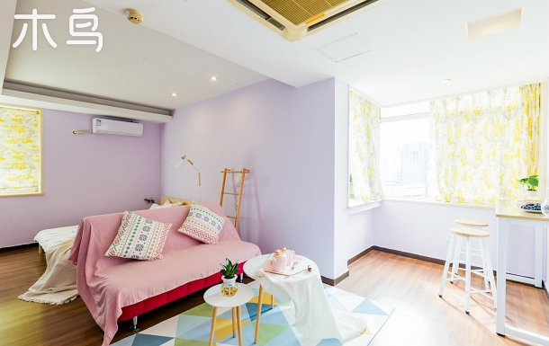 解放碑步行街洪崖洞2号线出口 超美江景大床房