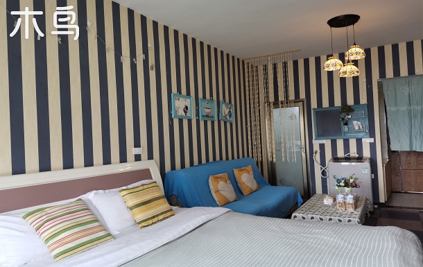 近解放碑江北黄泥滂温馨舒适大床房