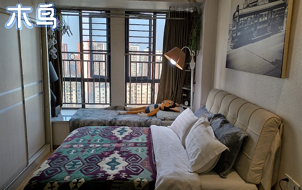 江北区黄泥滂轻轨旁一室舒适小屋