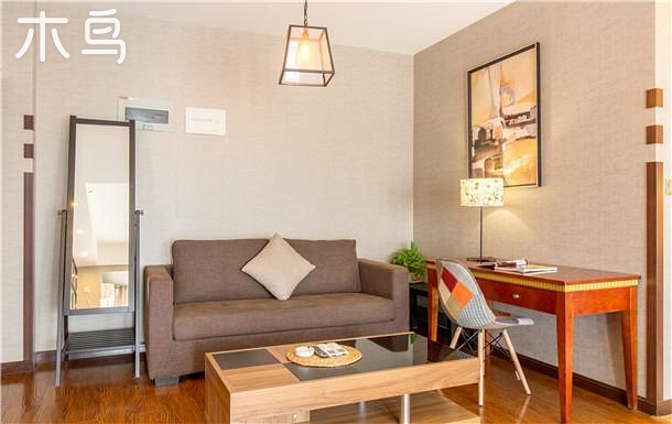 重庆早晨江北嘴CBD江景套房 一居室