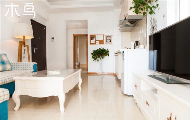 钟楼商圈地铁口中贸广场嘉艺公寓温馨两室一厅