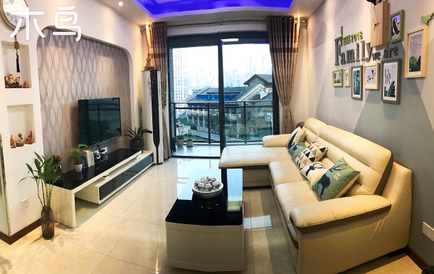 「耳语时光」解放碑、洪崖洞、鎏嘉码头江景房