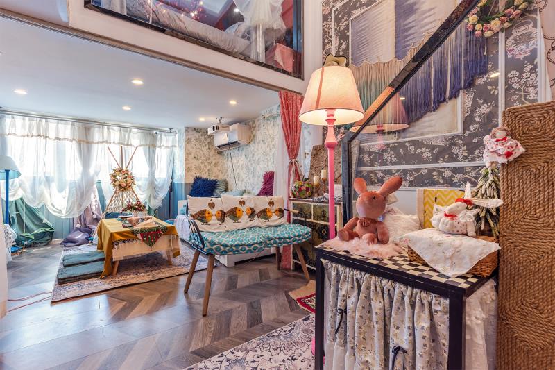 《朵意理想舍》商业中心LOFT复式房子两居室/近高铁站/客运站/城市商业中心商圈