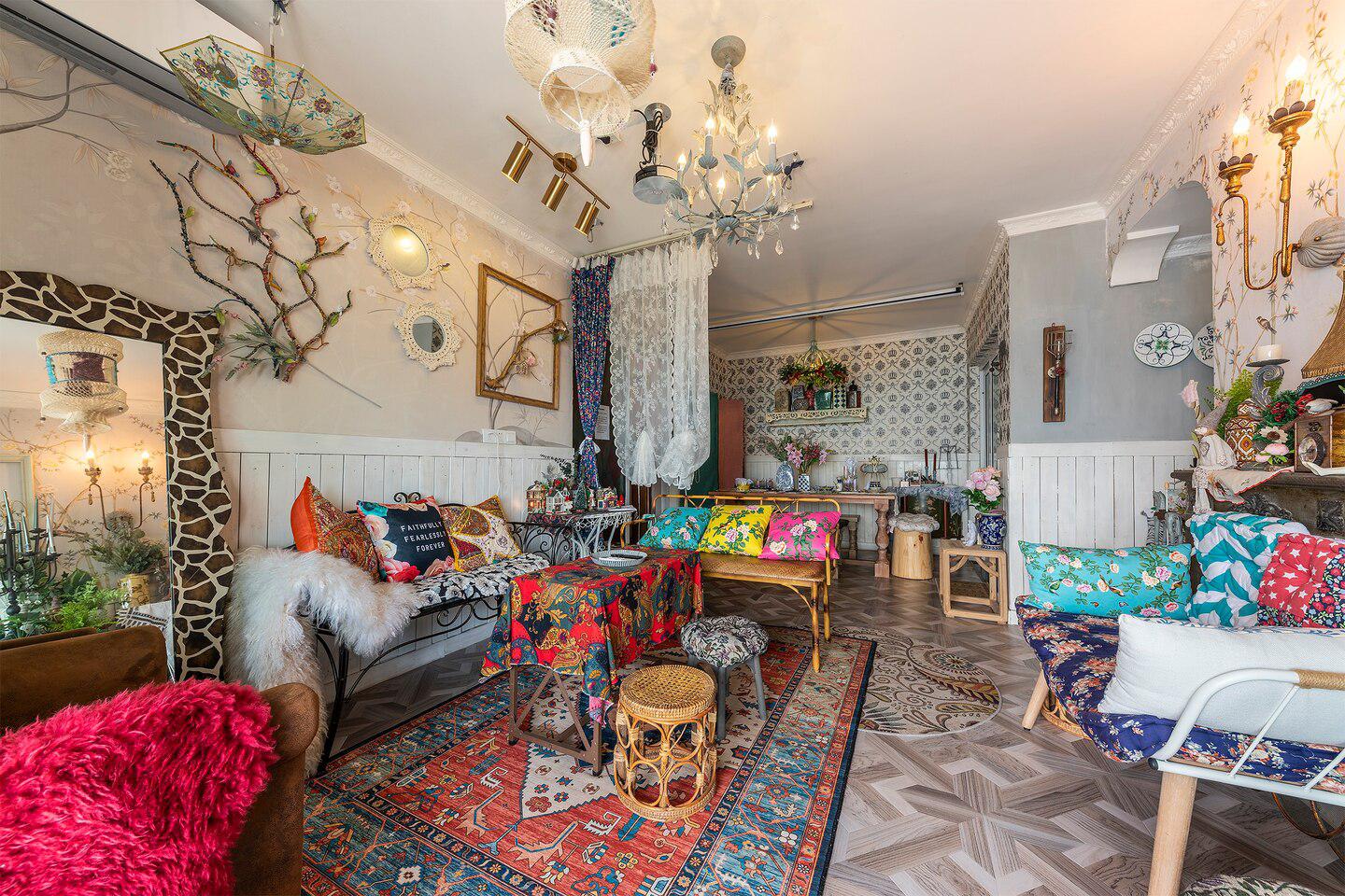 朵郁理想舍/浴缸全海景有格调的房间/遇见中国花鸟洛可可风近情侣路全海景港珠澳大桥