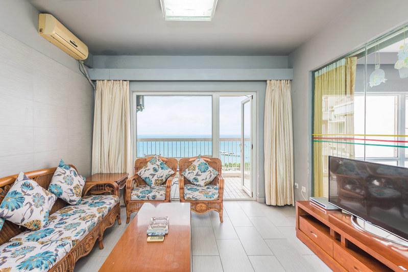 三亚大东海临海度假公寓一房一厅