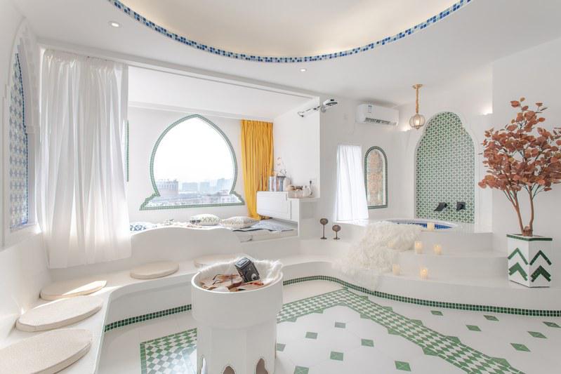 火车南站【哈桑】-浴缸/大投影/美.德领事馆/四川大学/地铁直达太古里/春熙路