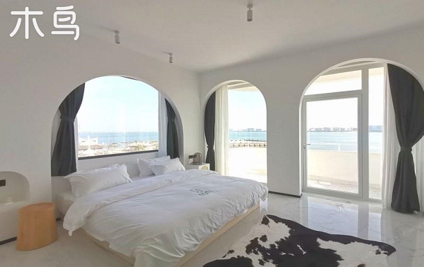 厦门nomi半岛民宿集美学村/杏林湾/园博苑鳌园海景大床房b