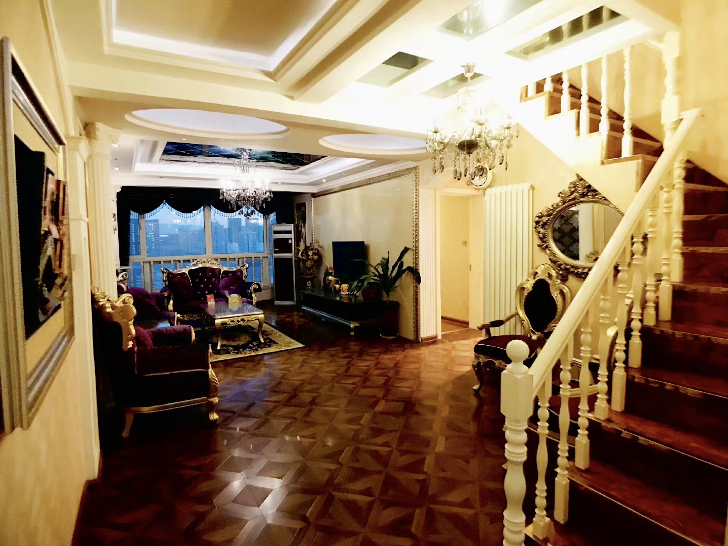 欧式新古典180平奢华房整组近济南站趵突泉大明湖老商埠省立医院