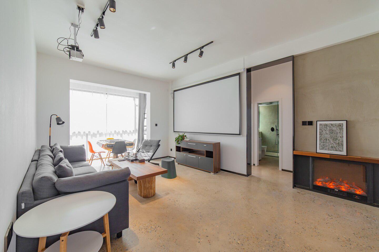 【北欧风侧海景三卧家庭房】三卧选其一，独享128平米大公寓/免费接站/全套厨房厨具/洗衣机，超大客厅