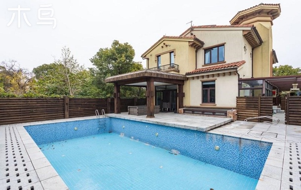 上海海湾低调简约独栋泳池桑拿地暖6居室大别墅