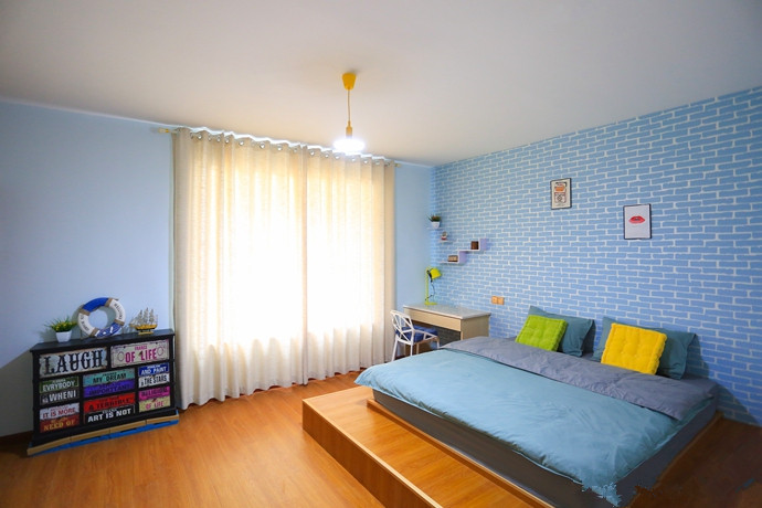 西安欧亚学院西门蜗米居青年公寓大床房（独卫）