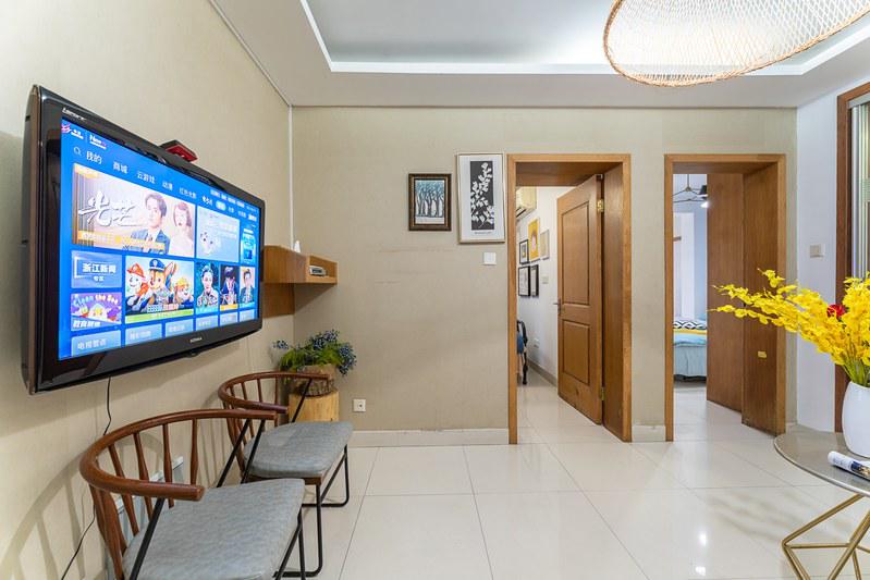 柳浪闻莺/可开发票/可长租/西湖边/河坊街/定安路地铁/湖滨银泰/两室三床6人/