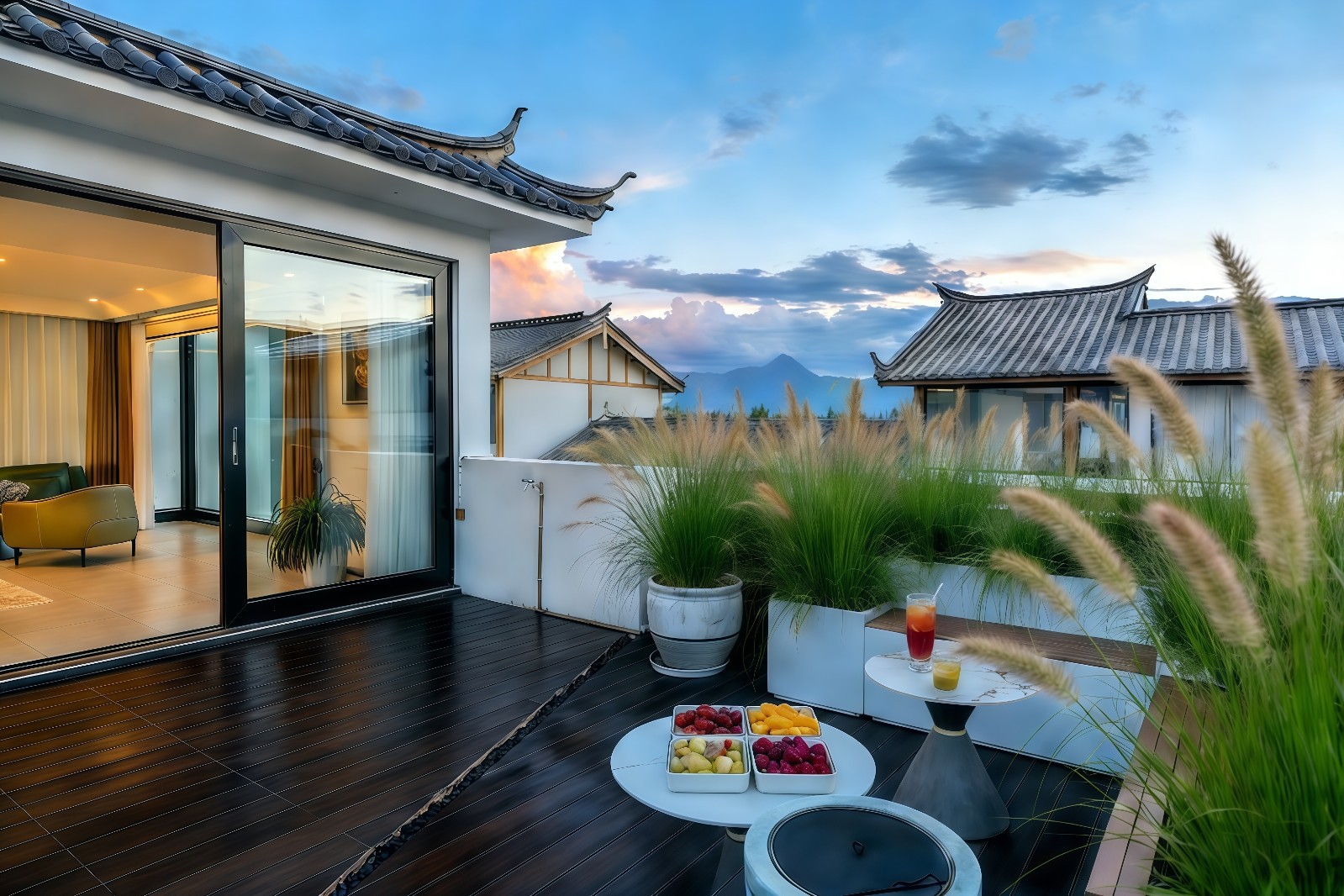 🏅️连住接机或接站🌸去见山观景独院泡池套房🌸空调投影洗衣机🌸停车方便