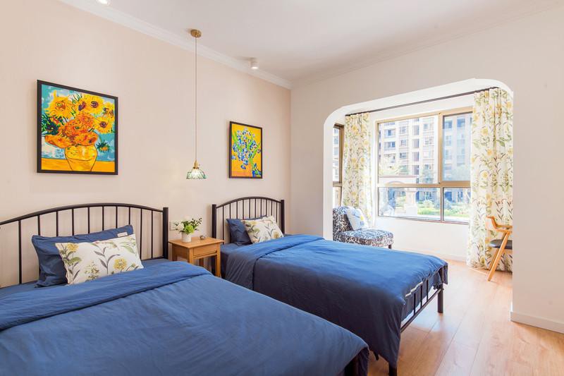 【云朵朵的家】 公园一号高端品质7米大阳台温馨四床六人公寓 近炬点咖啡体育馆茶山栈道