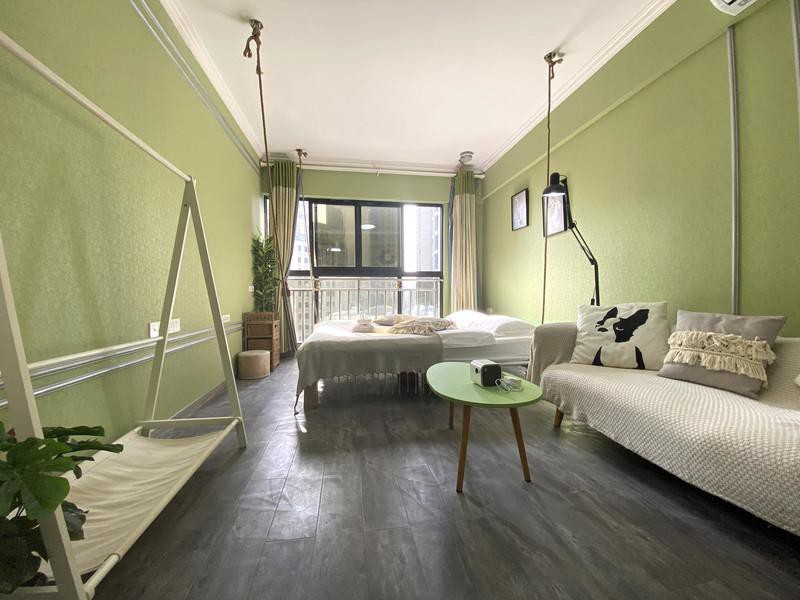 【路寓·采薇】解放碑洪崖洞 投影吊床落地窗