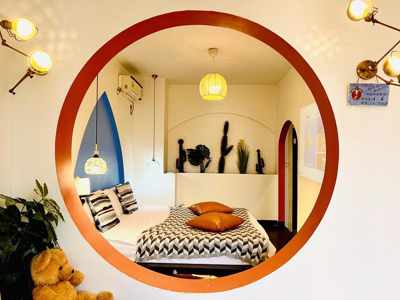 【路寓·慕雪】洪崖洞/解放碑/江景/浴缸/投影/大床房