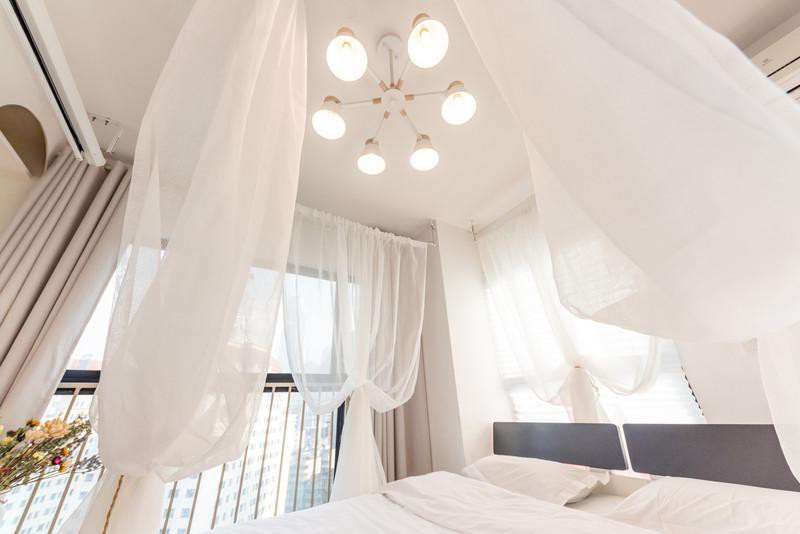 【路寓·高空】高空全景解放碑/洪崖洞步行5分钟/超大落地窗/浪漫大床房