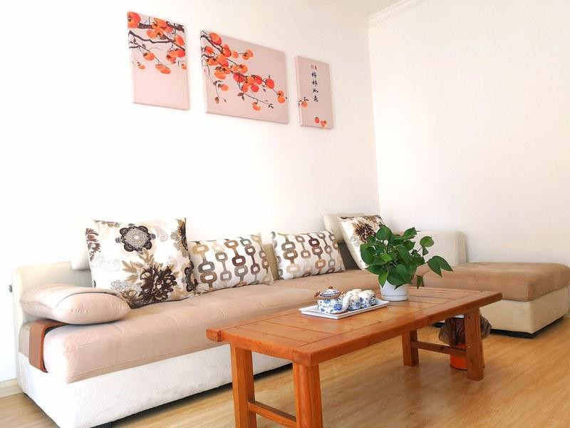 【云朵朵的家】普洱近炬点咖啡/近车站/大客厅落地窗温馨雅致两室套房 高品质5人居