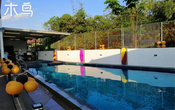 曼曼house·亚龙湾家庭旅游4居泳池别墅