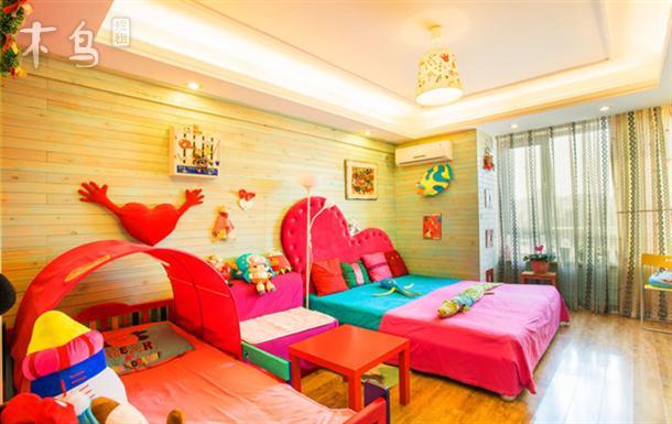 大连金石滩浪漫七彩阳光公寓家庭房 能做饭