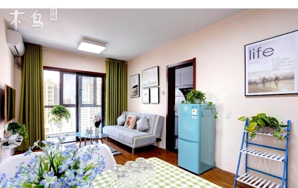 近钟鼓楼，繁华商圈烟雨古城清新温馨一室一厅