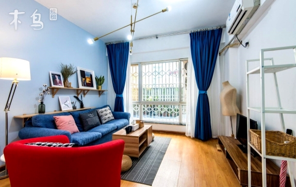 步行三分钟至太古里|春熙路，近九眼桥 | 北欧风套二